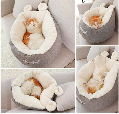 Soft Pet Bed™ Dog Cat Beed Μαλακό μαλακό υπνόσακο Μαξιλάρι για κουτάβι Κυνοτροφείο