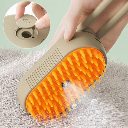 Foldable Steamy Pet Brush - Pet Comb Dog Electric Spray Massage Pet Products