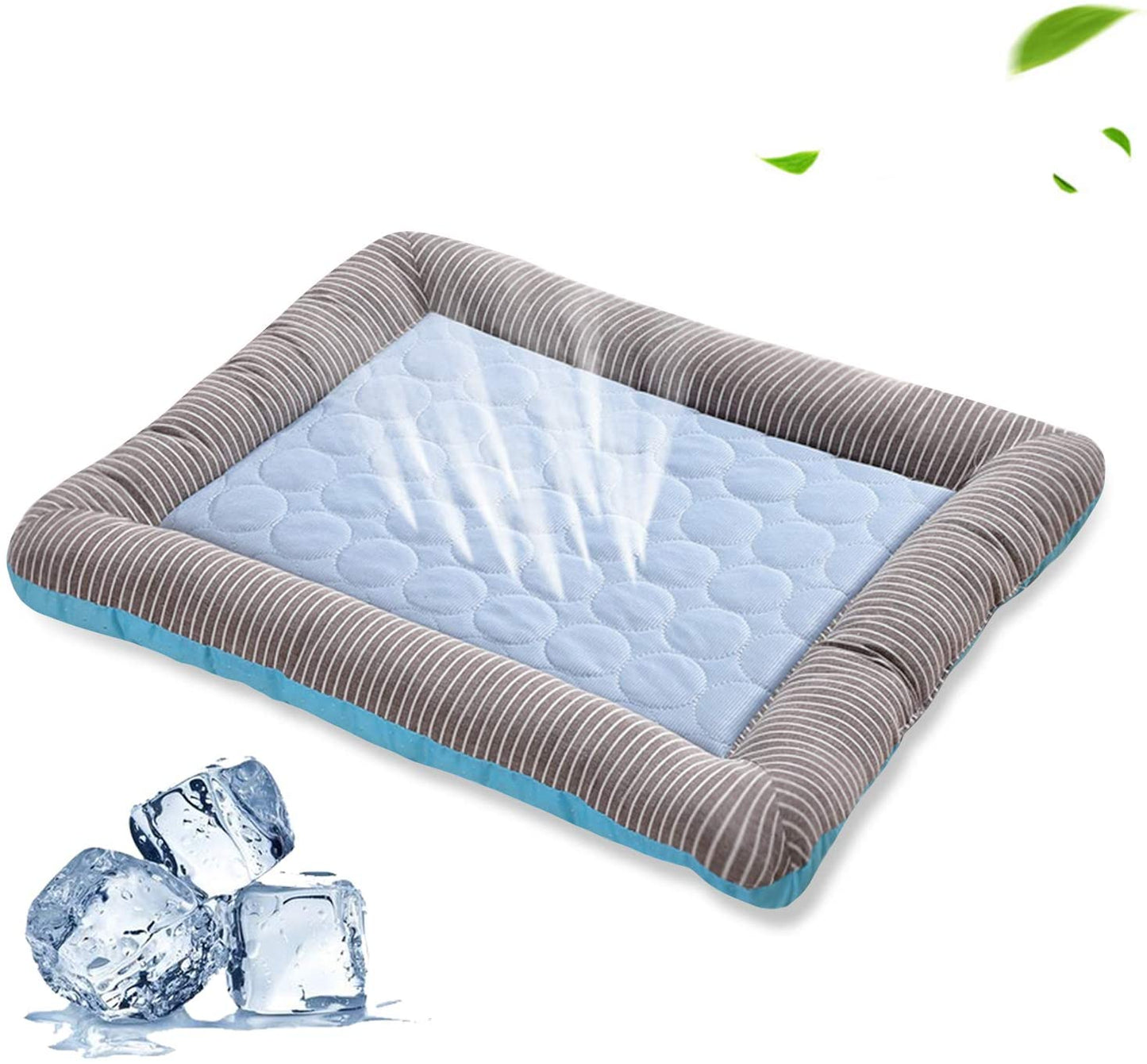 Pet Cooling Bed™ Pad Κρεβάτι για σκύλους Γάτες Puppy Kitten Cool Mat Κουβέρτα για κατοικίδια Ice Silk Υλικό Μαλακό για Καλοκαιρινό ύπνο Ροζ Μπλε Αναπνεύσιμο