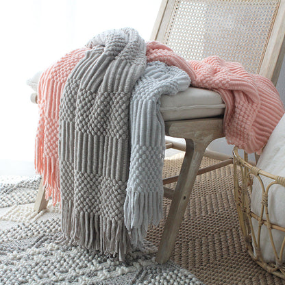 WarmMe™  Cozy Handmade Knitted Blanket