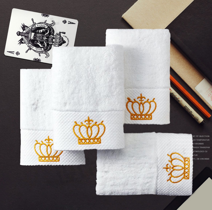 Royal™  Cotton Embroidery Towel Set