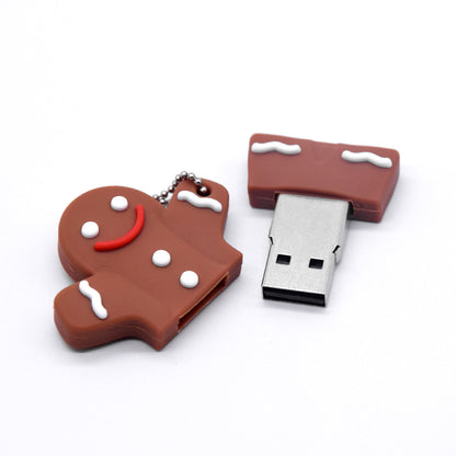 Santa Claus Snowman Mini USB Disk